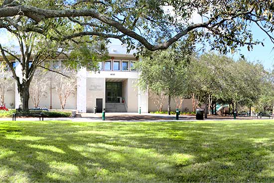 Exterior of FCIT building.